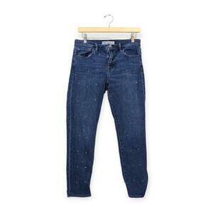GAP Authentic Best Girlfriend Star Studded Mid Rise Ankle Jeans Size 28